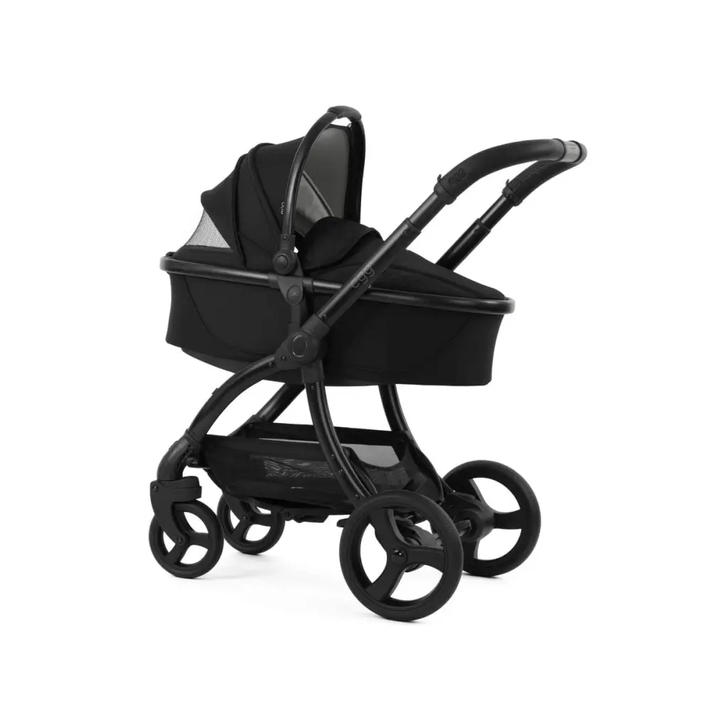 Egg Egg3® Panther Black Luxury Stroller Bundle - 8 Piece Bundle