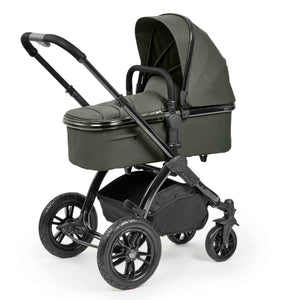 Ickle Bubba Stomp Elements Edition 12 Piece Pram Bundle - Forest Green