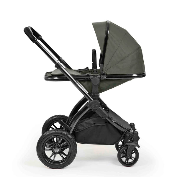 Ickle Bubba Stomp Elements Edition 12 Piece Pram Bundle - Forest Green