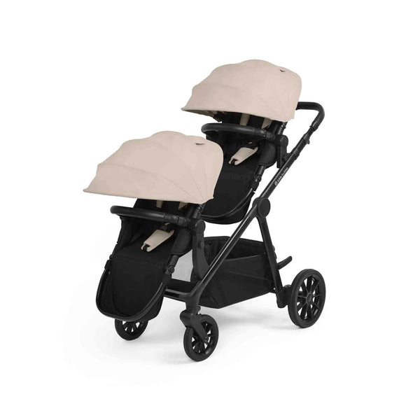 Ickle Bubba Virgo 2 in 1 Single to Double Pushchair - Stone