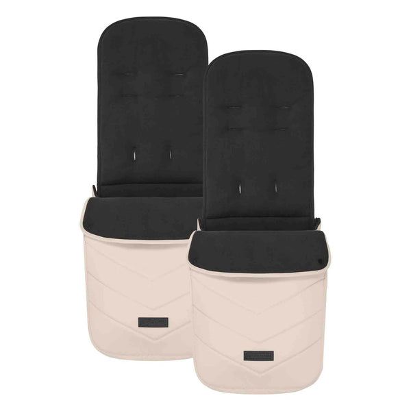 Ickle Bubba Virgo 2 in 1 Single to Double Pushchair - Stone