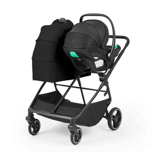 Ickle Bubba Altair Twin Travel System Bundle – Black