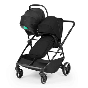 Ickle Bubba Altair Twin Travel System Bundle – Black