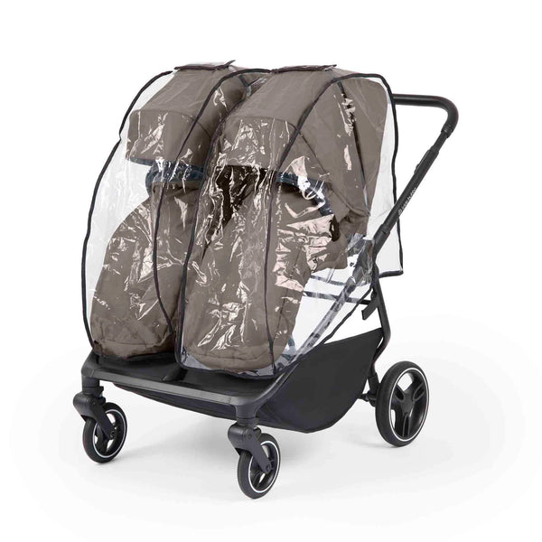 Ickle Bubba Altair Growing Families Double Stroller With Carrycot - Mink