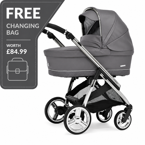 Bebecar Mini Pop 2 in 1 Travel System - Peppercorn