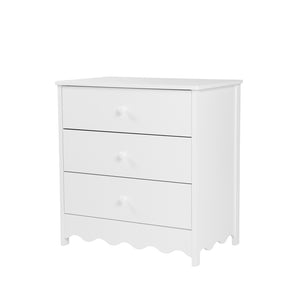 Bebe & Beyond Dancer 3 Piece Nursery Furniture Set - White