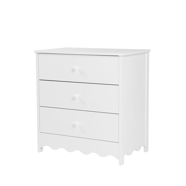 Bebe & Beyond Dancer 3 Piece Nursery Furniture Set - White