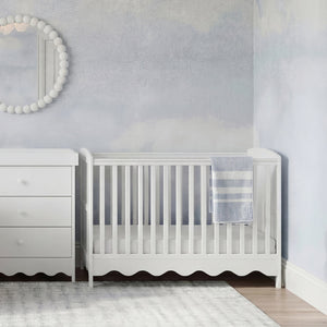 Bebe & Beyond Dancer 3 Piece Nursery Furniture Set - White
