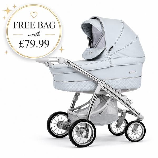 Bebecar Ip-Op Baby Blue 3 in 1 Travel System