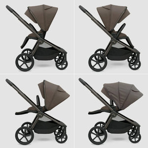 My Babiie MB450 ARC 3-in-1 Travel System + Spin ISOFIX Base – Mocha Atelier