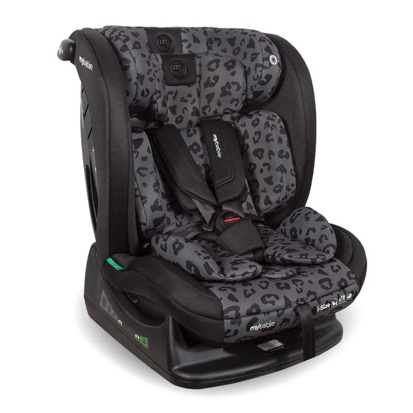My Babiie MBCS100 2-in-1 Convertible R129 Car Seat - Black Leopard