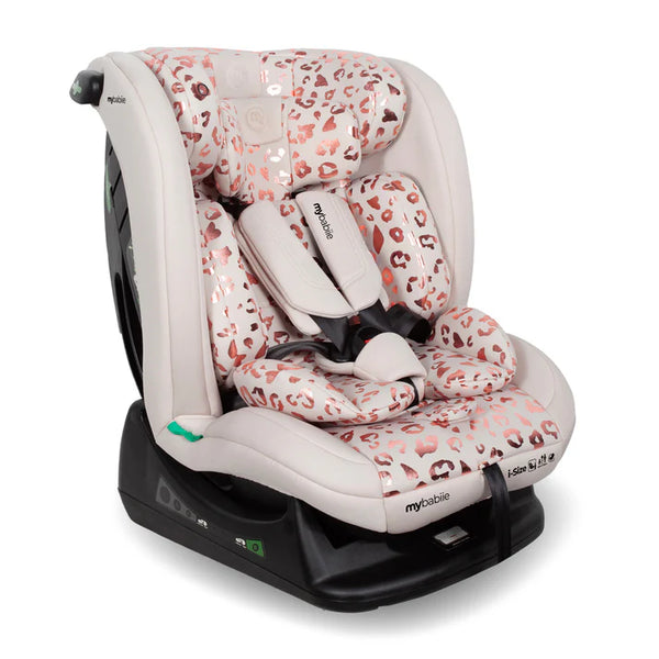 My Babiie MBCS100 2-in-1 Convertible R129 Car Seat - Pink Leopard
