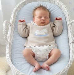 Beige Rocking Horse Jumper & Jam Pants
