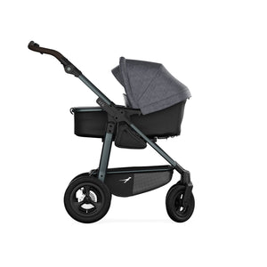 TFK Mono4 Premium Black Essential Bundle | Footmuff, Raincover & Car Seat Adaptors