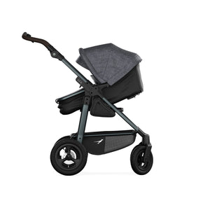 TFK Mono4 Premium Black Essential Bundle | Footmuff, Raincover & Car Seat Adaptors