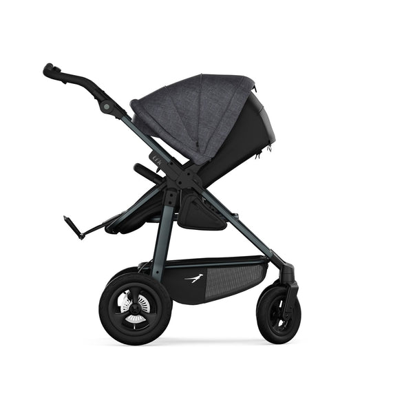 TFK Mono4 Premium Black Essential Bundle | Footmuff, Raincover & Car Seat Adaptors