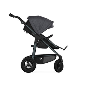 TFK Mono4 Premium Black Essential Bundle | Footmuff, Raincover & Car Seat Adaptors