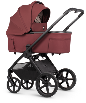 Venicci x Hunter Upline 3 Red 4-in-1 Plus Travel System with ISOFIX Base & Home Stand