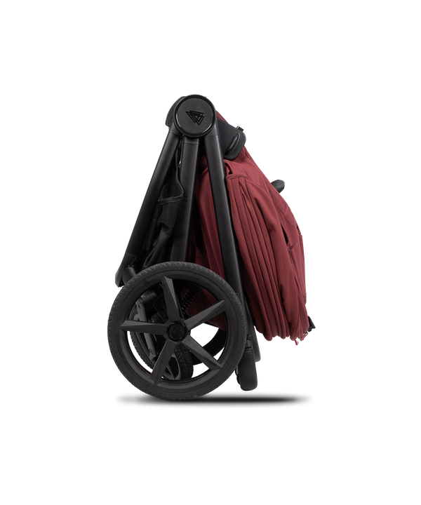 Venicci x Hunter Upline 3 Red 4-in-1 Plus Travel System with ISOFIX Base & Home Stand