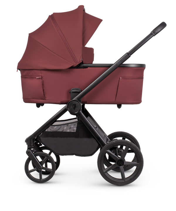 Venicci x Hunter Upline 3 Red 4-in-1 Plus Travel System with ISOFIX Base & Home Stand