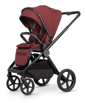 Venicci x Hunter Upline 3 Red 4-in-1 Plus Travel System with ISOFIX Base & Home Stand