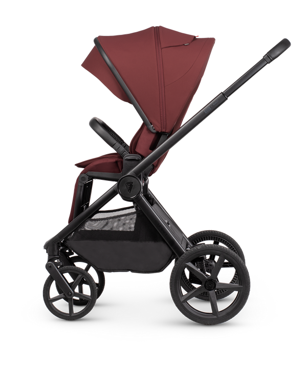 Venicci x Hunter Upline 3 Red 4-in-1 Plus Travel System with ISOFIX Base & Home Stand