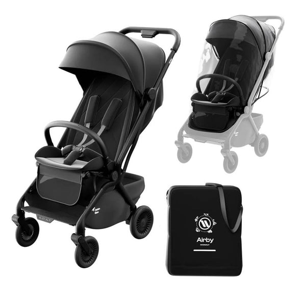 Avionaut Airby Lightweight Travel Stroller –Black