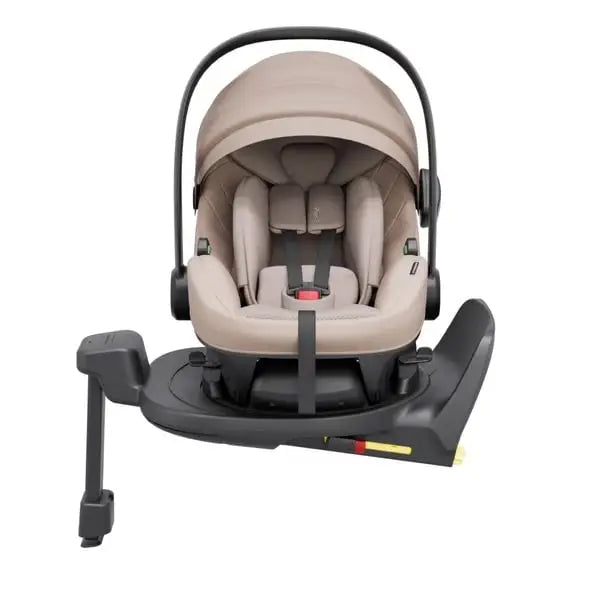 Avionaut Pixel 3 Infant Carrier & Orbit Isofix Bundle– Beige (40–86cm | 0–13kg)
