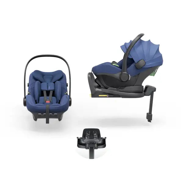Avionaut Pixel 3 Infant Carrier & Orbit Isofix Bundle– Navy (40–86cm | 0–13kg)