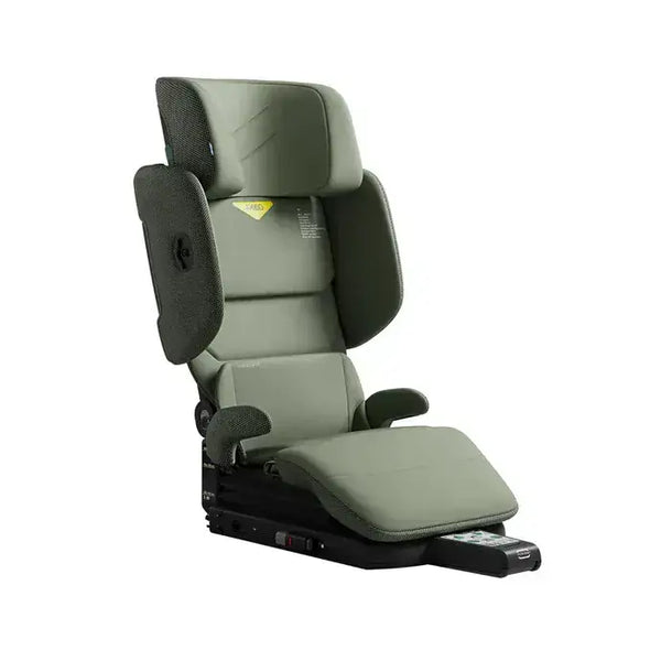 Axkid Up Nordic Bloom Green – High Back Booster Seat (4–12 Years, 100–150 cm) AxKid