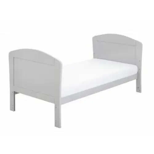 Babymore Aston Cot Bed In Grey - Drop Side Cot Bed  Babymore   