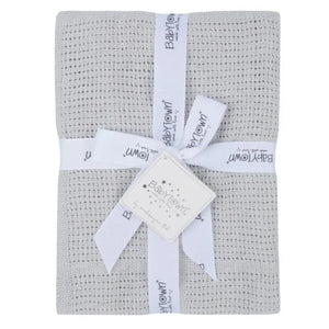 Babytown Grey Cellular Blanket 70x90cm General Baby Town