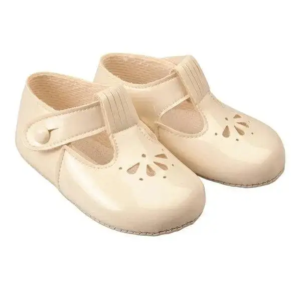 Baypod Soft Soled Classic Ivory Baby Shoes General Baypods