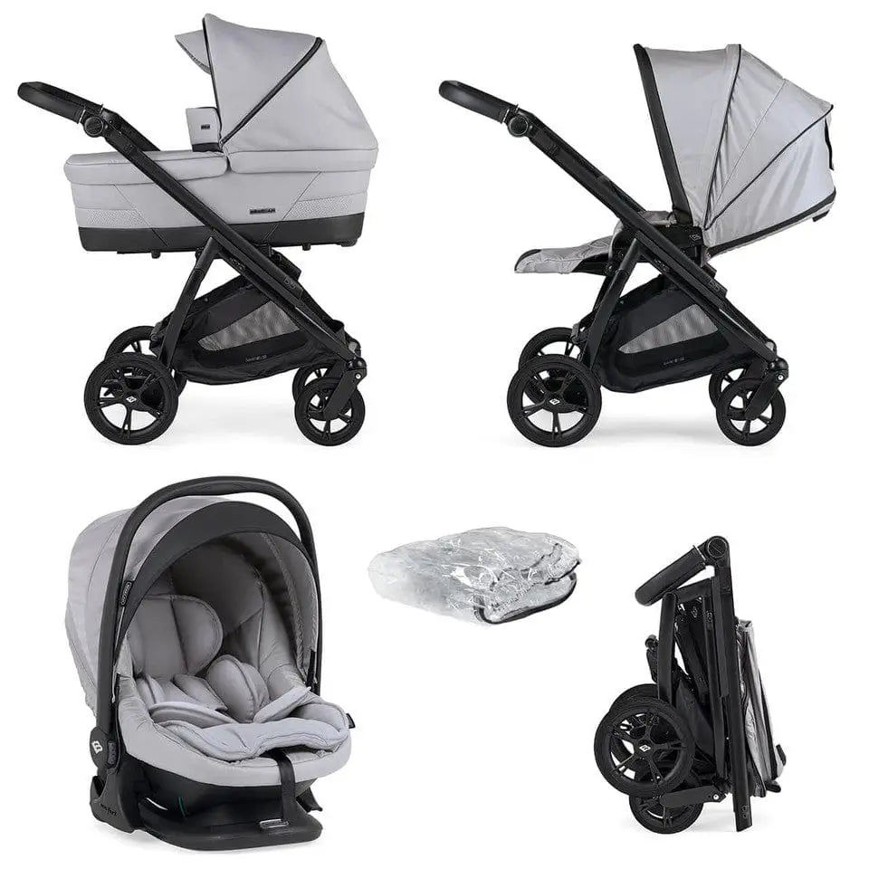 Bebecar Bib 3 in 1 Travel System - Light Grey General Bebecar