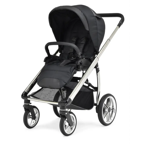 Bebecar Face Privé Black Sparkle 3-in-1 Travel System – Special Edition 2026 - Free Matching Changing Bag