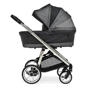 Bebecar Face Privé Black Sparkle 3-in-1 Travel System – Special Edition 2026 - Free Matching Changing Bag