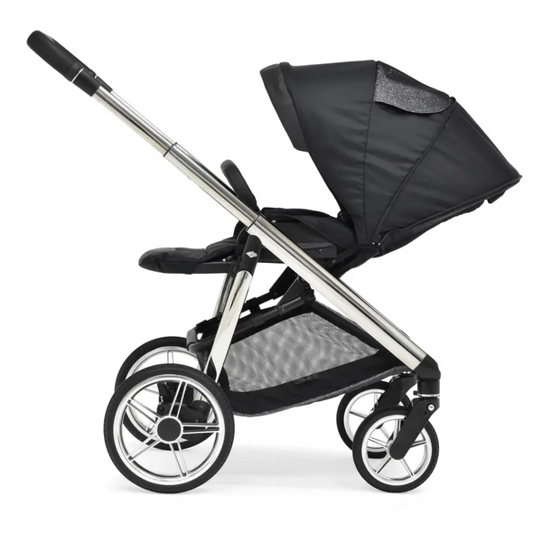 Bebecar Face Privé Black Sparkle 3-in-1 Travel System – Special Edition 2026 - Free Matching Changing Bag