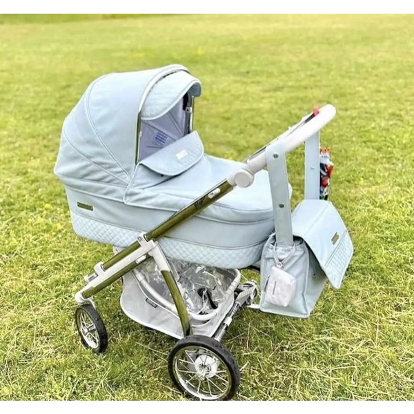 Bebecar Ip-Op Baby Blue 3 in 1 Travel System Bebecar