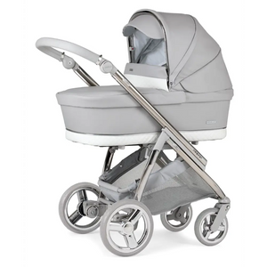 Bebecar Mini Pop 2 in 1 Travel System - Silver Grey Bebecar