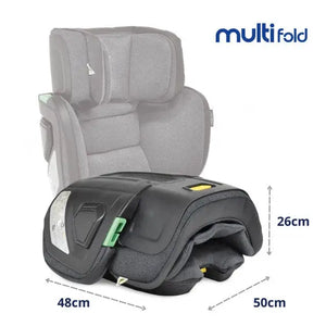 Bebecar Mutli Fold Car Seat 100-150cm - Black Bebecar