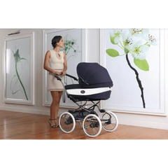 Bebecar Stylo Class Oxford Blue 3 in 1 Travel System Bebecar