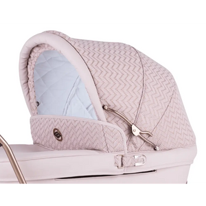 Bebecar Stylo Woven Pink 3 in 1 Travel System - New 2025 Prive Range Bebecar