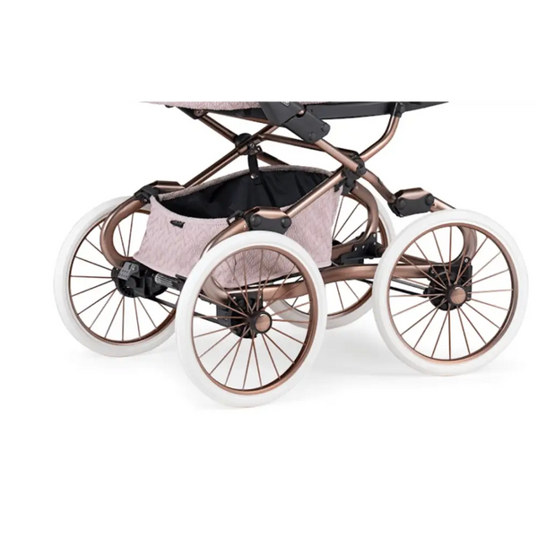 Bebecar Stylo Woven Pink 3 in 1 Travel System - New 2025 Prive Range Bebecar