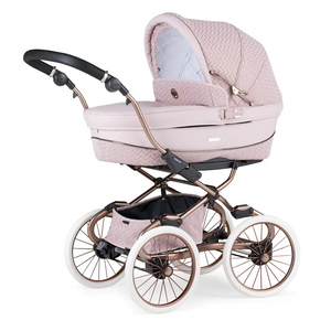 Bebecar Stylo Woven Pink 3 in 1 Travel System - New 2025 Prive Range Bebecar