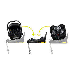 Cosatto Acorn i-Size Rotating Family Bundle - Silhouette