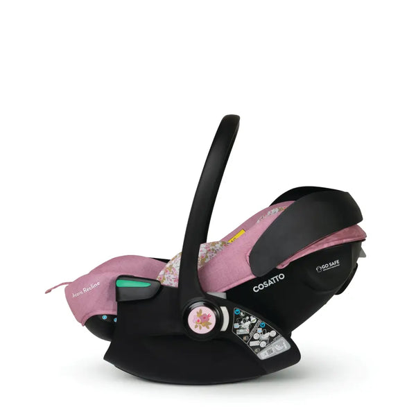 Cosatto Acorn Recline i-Size 0+ Car Seat – Camile | Reclining Infant Seat from Birth (40–87cm)