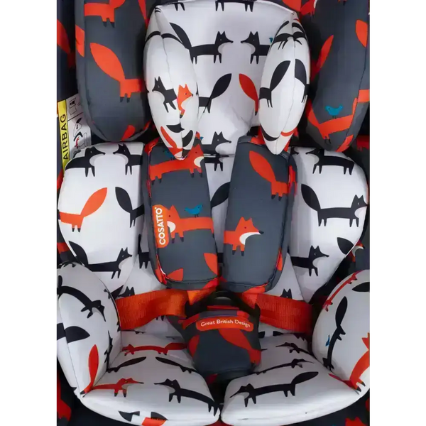 Cosatto General Cosatto All in All Rotate Group 0+123 Car Seat Charcoal Mister Fox