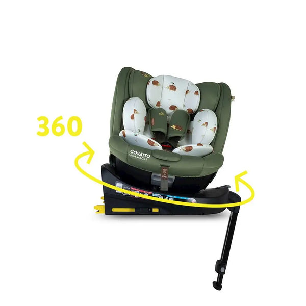 Cosatto Come and Go 2 i-Size 360 Car Seat – Hoglet
