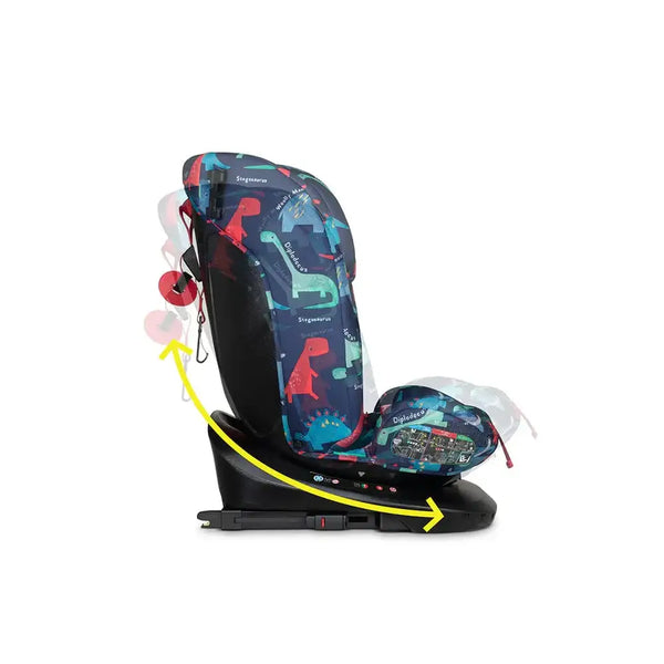 Cosatto Get Set Gro i-Size 360 Car Seat D is for Dino Cosatto