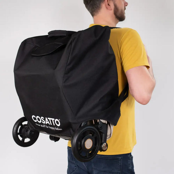 Cosatto Stroller Bag Black – Padded Travel Bag for Yo!, Woosh 3, Woosh 4 & Woosh Trail Cosatto